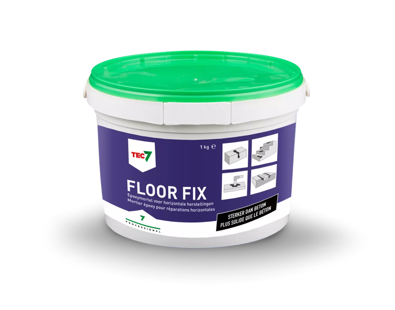 TEC7 Floor Fix Epoxymortel - 1Kg