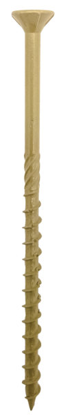 Woodies 61851441 Ultimate Spaanplaatschroef Gehard Staal - TX25 - 5.0 X 60mm - Verzonken Kop - Deeldraad - Gecoat (200st)