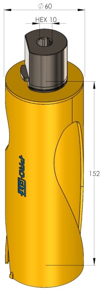 ProFit 9281060 Multi Purpose Long Gatenzaag - 60mm - Detailed view of the product