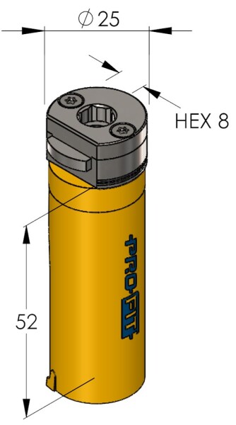 ProFit 09081025 Multi Purpose Gatzaag Incl. Adapter - 25mm - Detailed view of the product