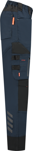 Workman 90251 STRETCH Worker Werkbroek P2S Dames - Navy / Zwart - Maat 44 (34/32) - Detailed view of the product