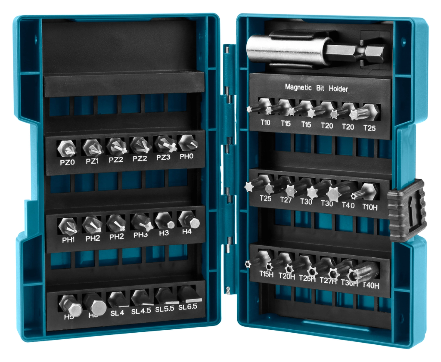 Schroefbitset 37-delig Makita D-28606