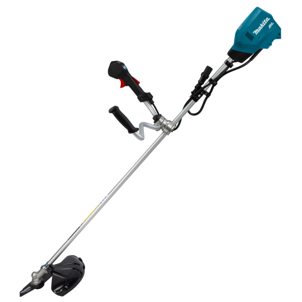 Makita UR101CPT4J 36 V Bosmaaier Asymmetrisch Stuur Set (4x 5.0Ah Accu) Incl. Rugdrager - Detailed view of the product