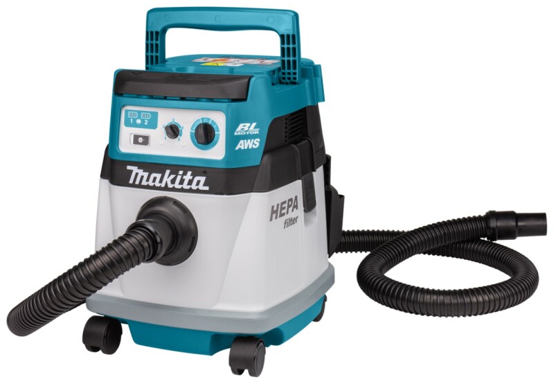 Makita DLX2380UX1 2x18V Li-Ion Accu Combiset Voor Afkorten En Stofzuigen - 305mm - Koolborstelloos - Detailed view of the product
