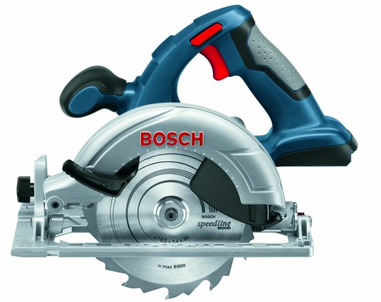 Bosch GKS 18 V-LI SOLO 18V Li-Ion Accu Cirkelzaag Body - 165mm EAN: 3165140483209