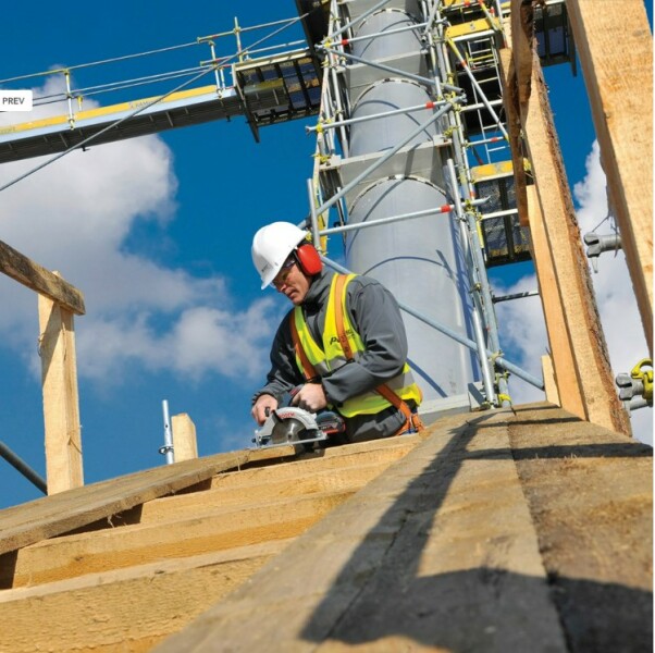 Bosch GKS 18 V-LI SOLO 18V Li-Ion Accu Cirkelzaag Body - 165mm - Detailed view of the product