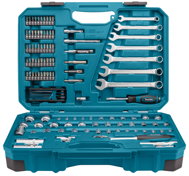 Makita E-06616 Gereedschapset In Koffer - 120-delig EAN: 88381570251