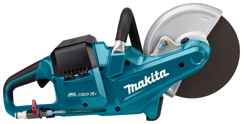 Makita DCE090ZX1 2x18V Li-Ion Accu Doorslijpmachine Body - 230mm - Koolborstelloos EAN: 88381899413