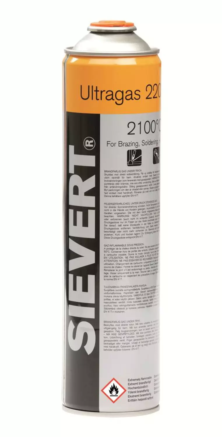Sievert 220583 Gaspatroon Ultragas EU (7/16") 210G - 380ml