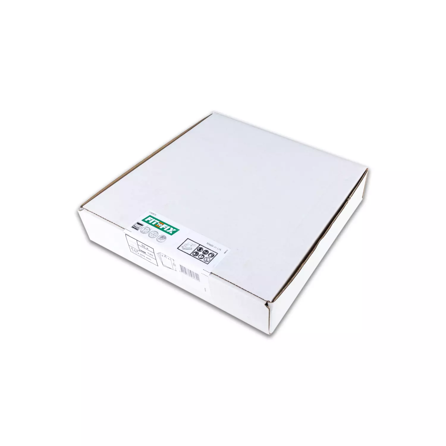 Fit-to-Fix Vlak Schuurvel - P120 - 115x230mm (50st) thumbnail 2