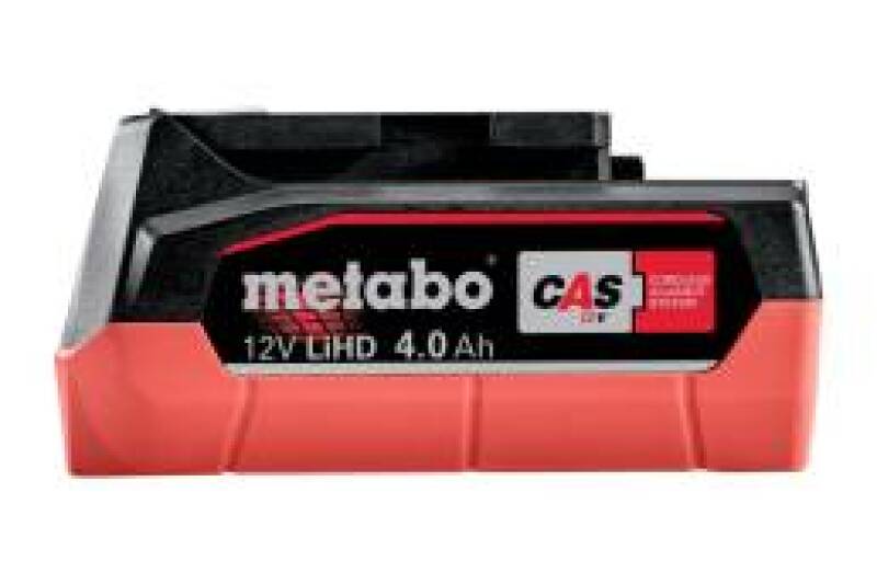 Metabo 625349000 12V LiHD Accu - 4.0Ah - Detailed view of the product
