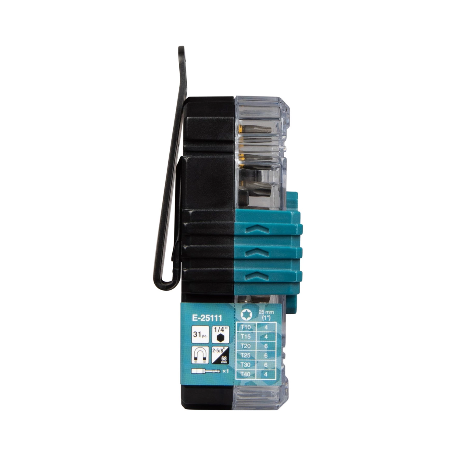 Makita E-25111 31-delige Slagschroefbitset thumbnail 4