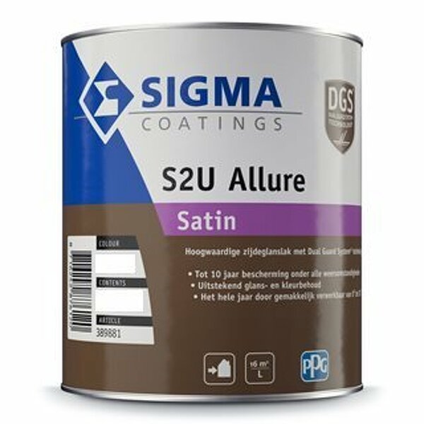 sigma s2u allure satin wit 500 ml