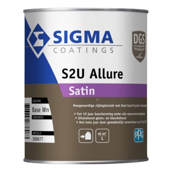 sigma s2u allure satin wit 500 ml