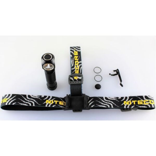 Nitecore HC33 LED Hoofdlamp - 1800Lm - IP68 - Detailed view of the product