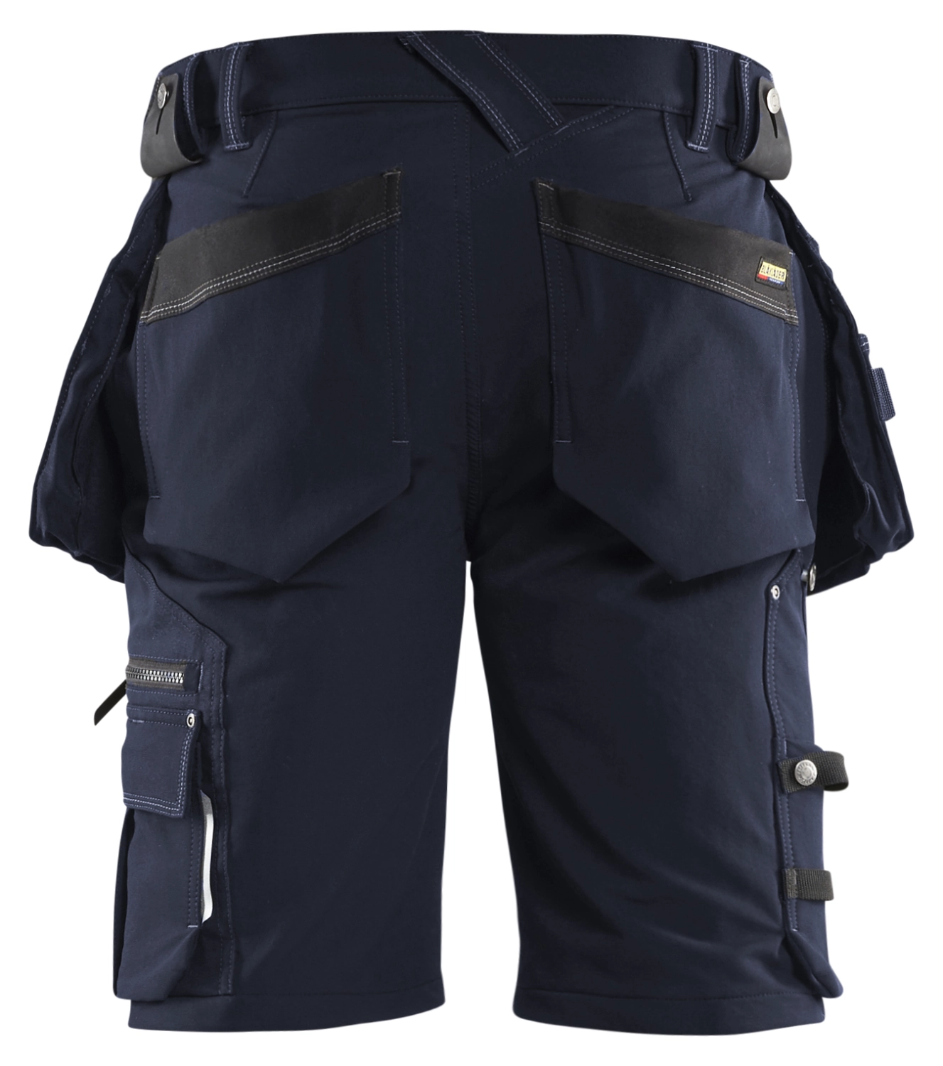 Blåkläder X1900 Werkbroek 4-weg Stretch 1998 - Marineblauw/zwart - Maat 44 (XS) thumbnail 2