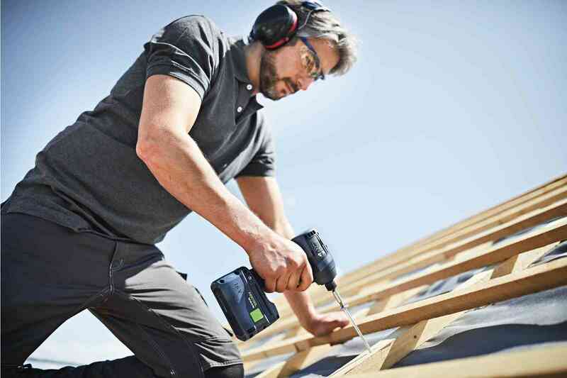 Festool TID 18 HPC 4,0 I-Set T18 18V Li-Ion Accu Combiset (2x 4,0Ah) In Systainer - Detailed view of the product