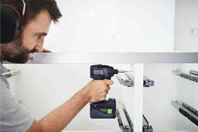 Festool TID 18 HPC 4,0 I-Set T18 18V Li-Ion Accu Combiset (2x 4,0Ah) In Systainer - Detailed view of the product
