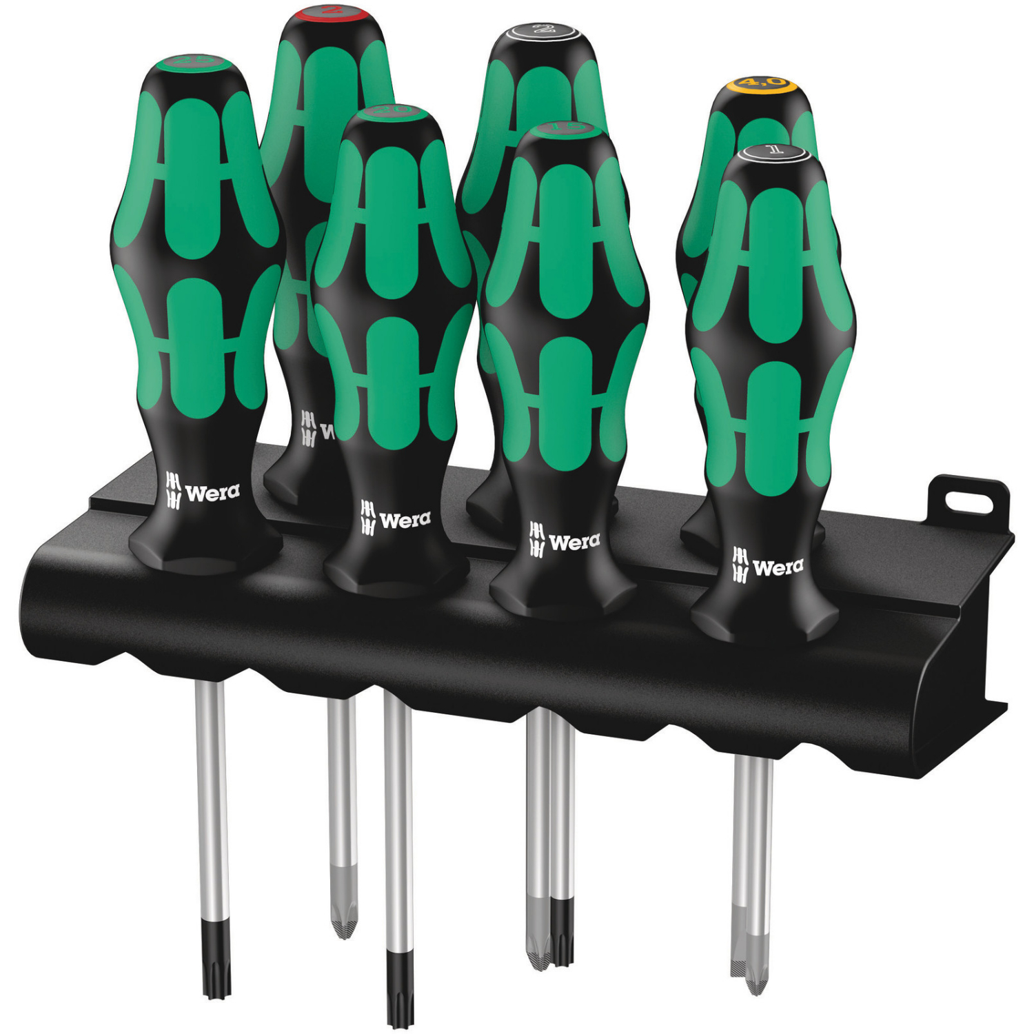 Wera 5320540001 7-delige Kraftform Plus Schroevendraaiserset Lasertip