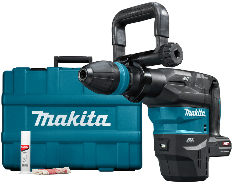 Makita HM001GZ04 XGT 40V Max Li-ion Accu Breekhamer Body Met AWS Zender, In Koffer EAN: 88381732611