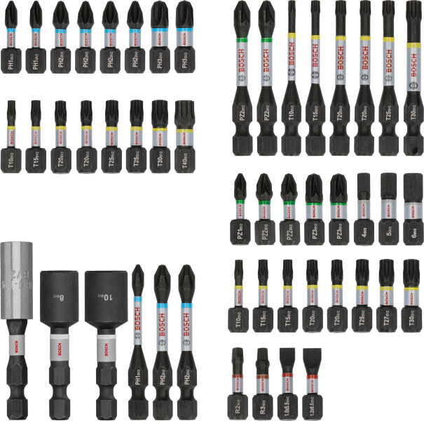 Bosch 2608521U89 50-delige PRO Impact Schroefbitset - Detailed view of the product