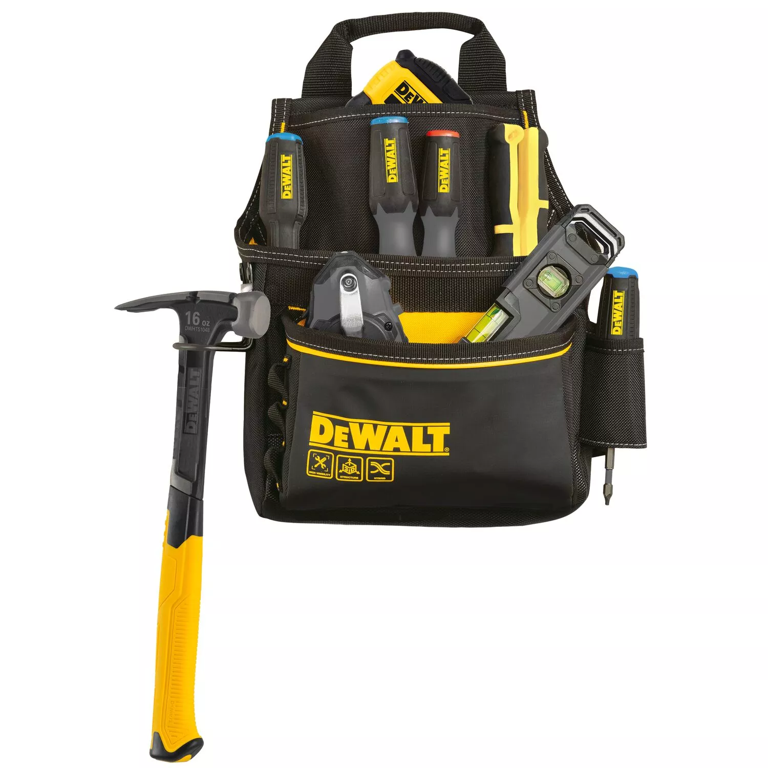 DeWALT DWST40101-1 Gereedschapsgordel Met Riem - 14 Zakken thumbnail 3