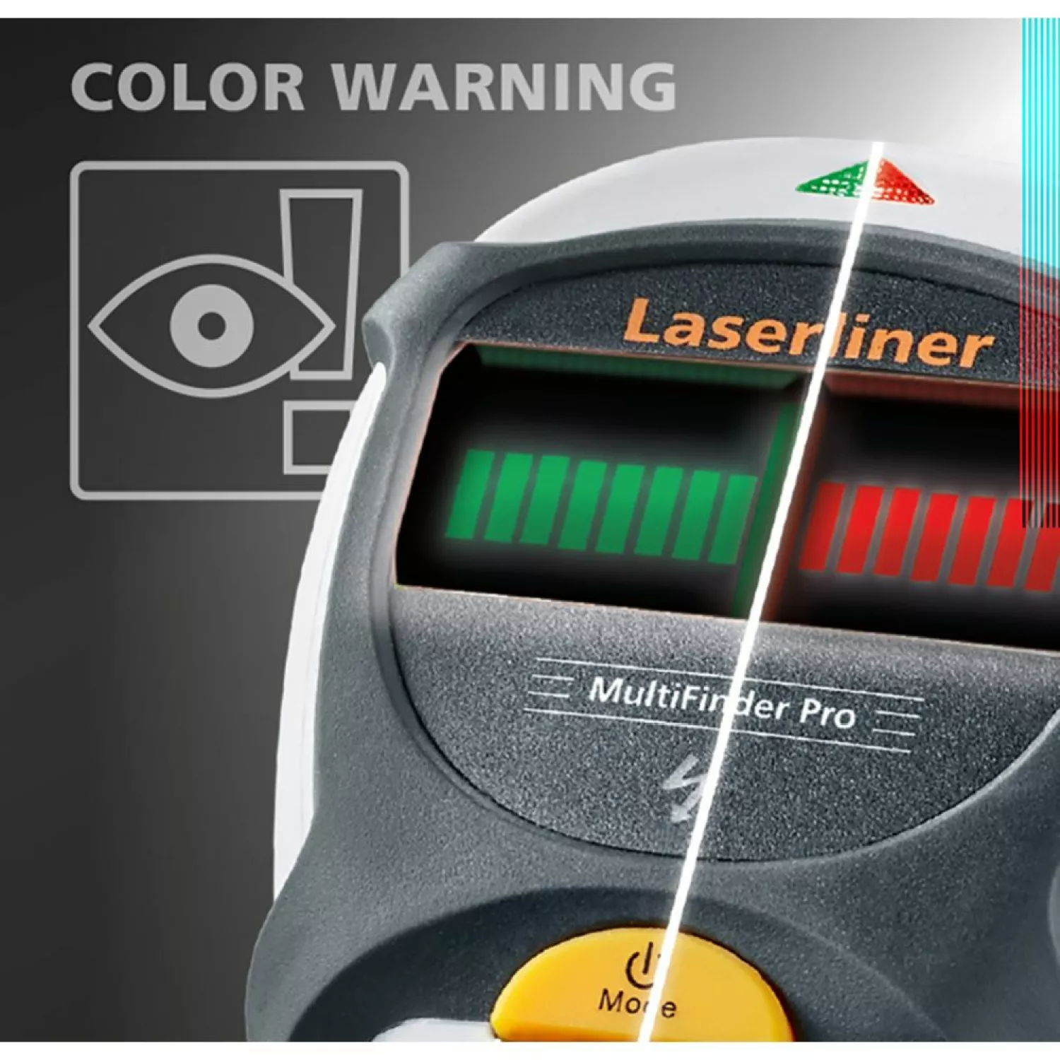 Laserliner MultiFinder Pro Universele Detector - Hout/Metaal/Koper/IJzer thumbnail 3