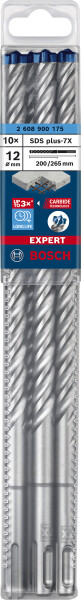 Bosch 2608900175 EXPERT SDS Plus-7X Hamerboor - 12x200x265mm (10st) - Detailed view of the product