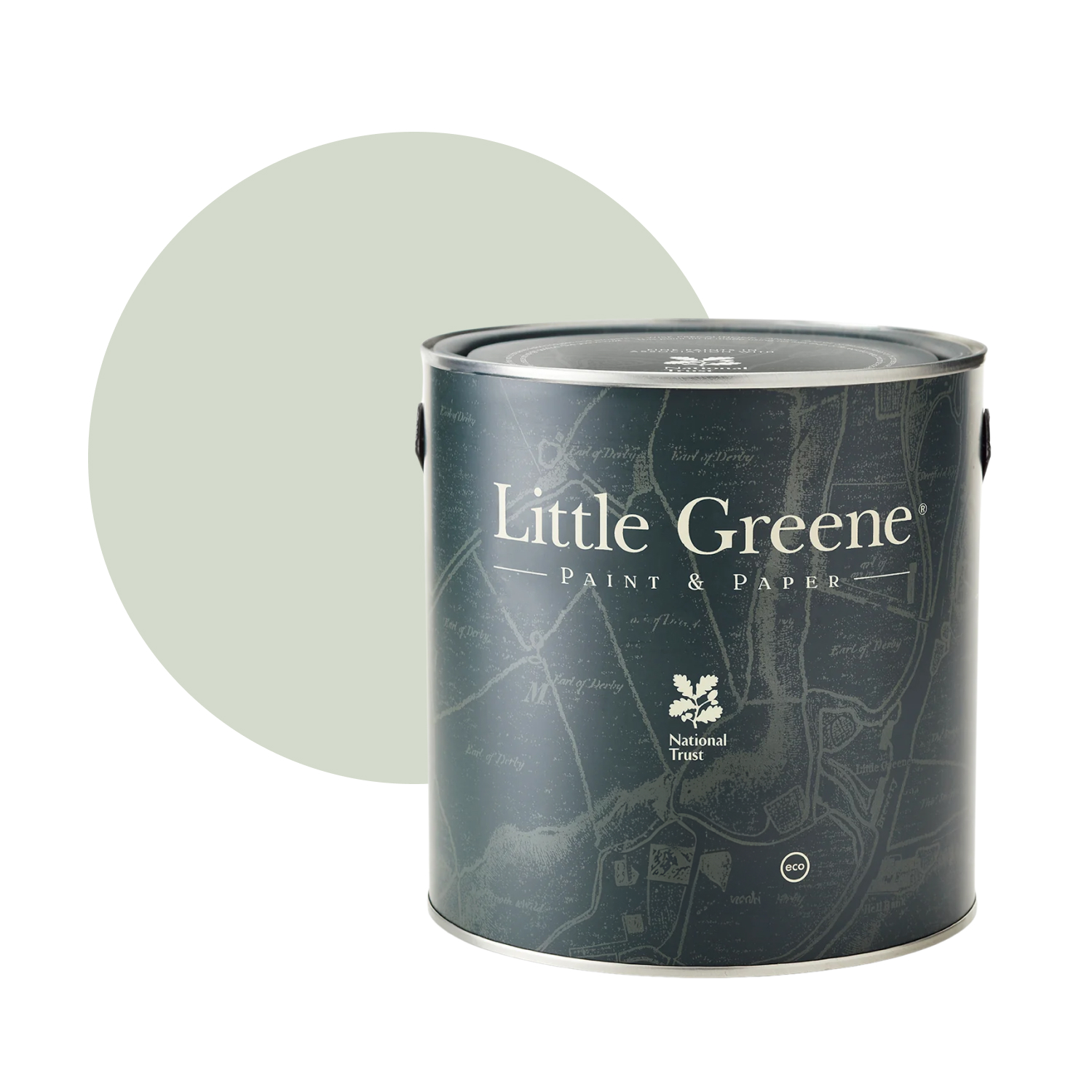 Little Greene Interior Oil Eggshell - Pearl Colour No. 100 - 1L