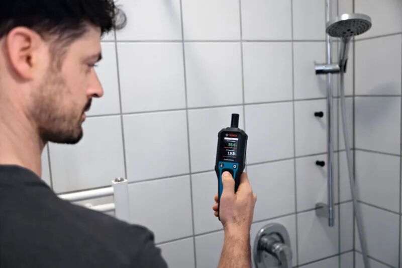 Bosch GDH 1-17 Houtvochtmeter In Opbergtas - Detailed view of the product