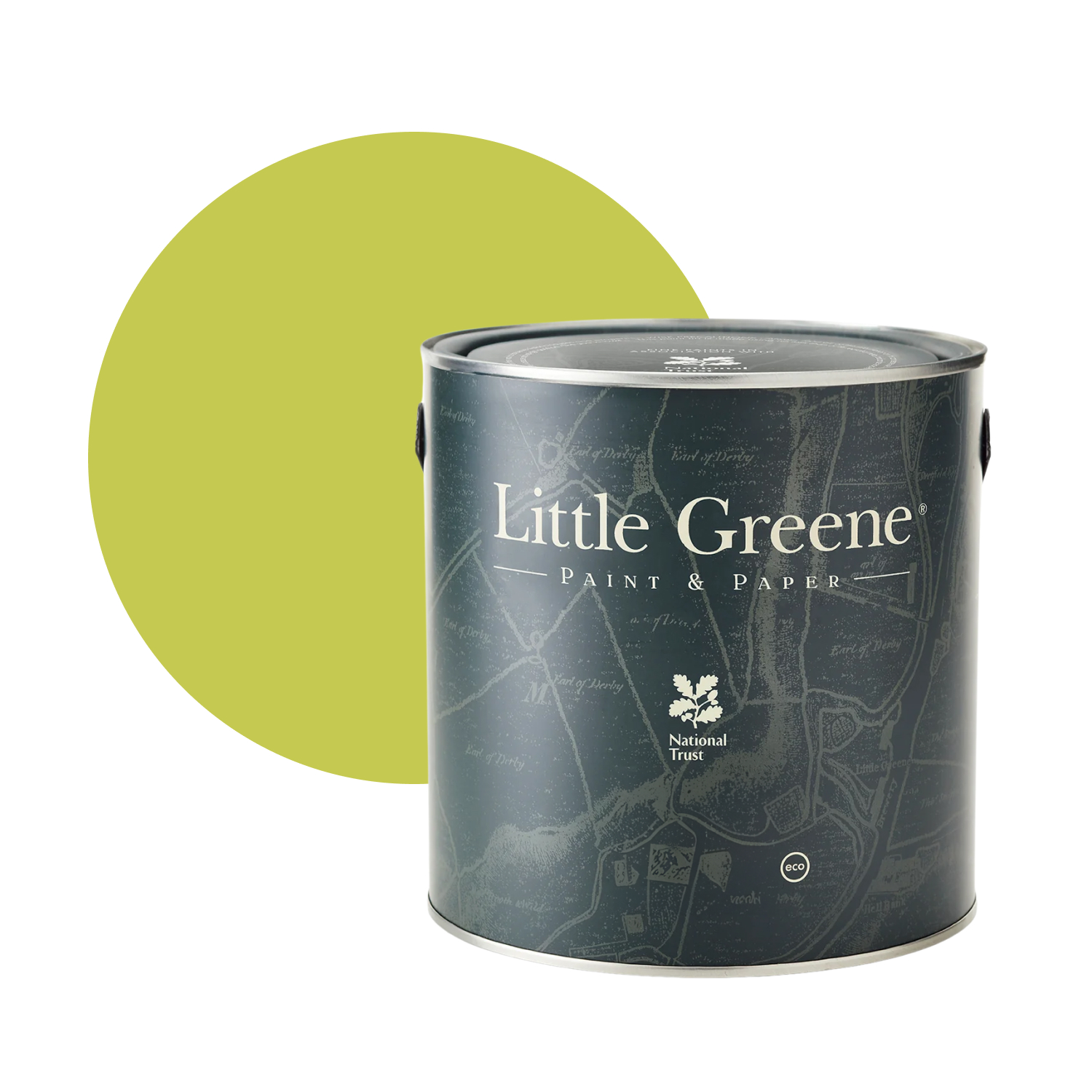 Little Greene Absolute Matt Emulsion - Pale Lime No. 70 - 2,5L