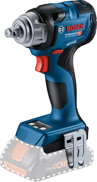 Bosch GDS 18V-330 HC 18V Accu Slagmoersleutel Body - 1/2 - 560 Nm