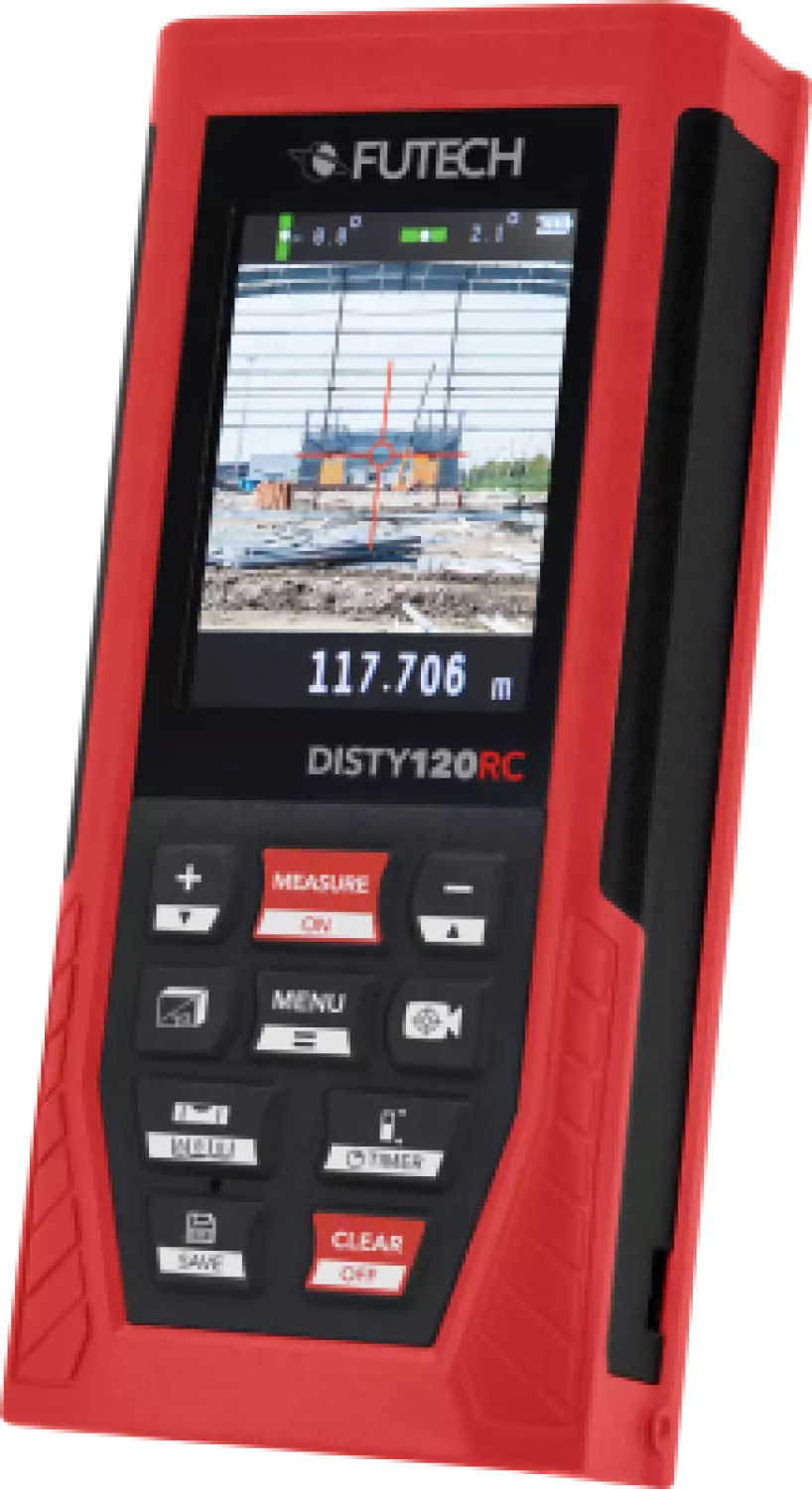 Futech Disty 120 Afstandsmeter - 120m - Rood - IP54 thumbnail 3