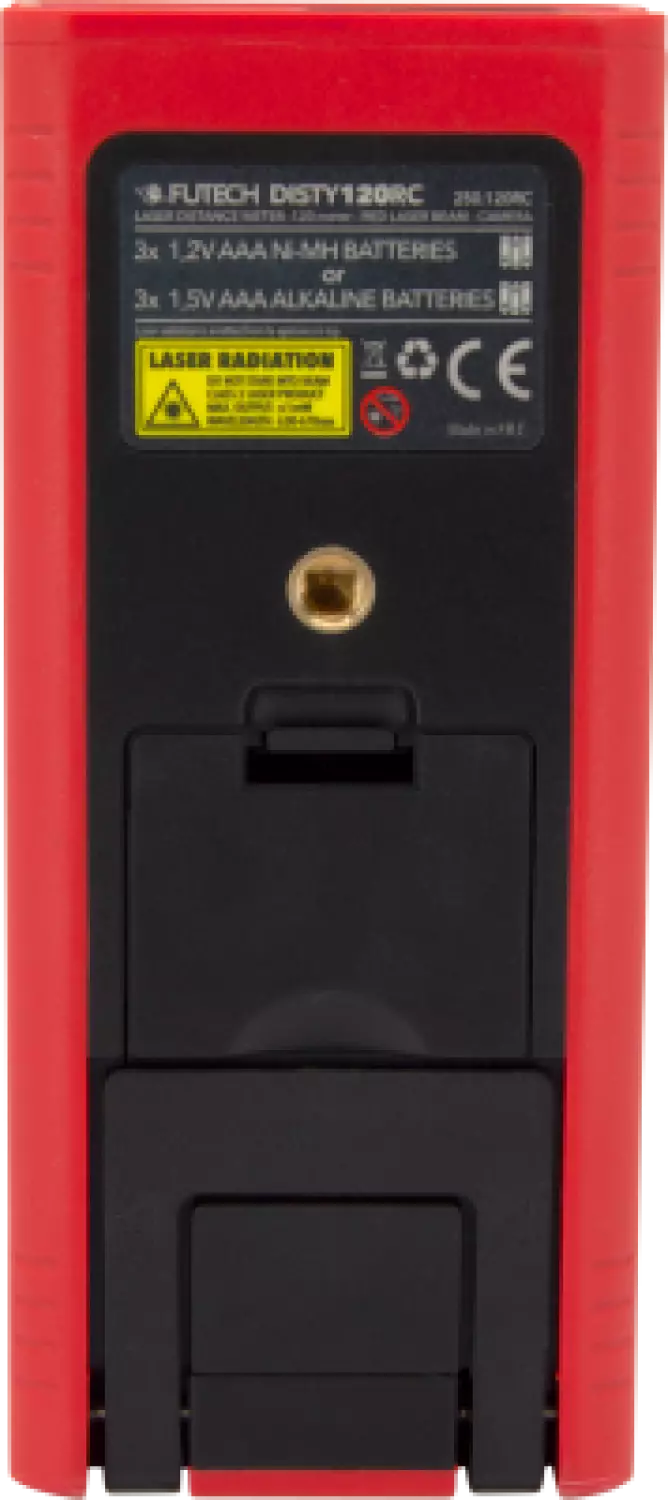 Futech Disty 120 Afstandsmeter - 120m - Rood - IP54 thumbnail 4