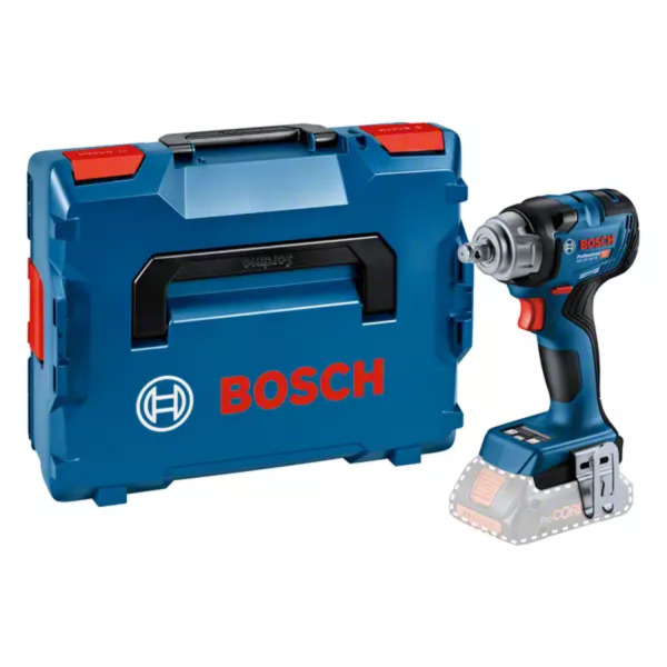 Bosch Professional GDS 18V-330 HC solo 06019L5001 Accu-schroefmachine, Accu-draaislagmoeraanzetter 18 V Li-ion Zonder accu, Zonder lader, Incl. koffer, Incl.