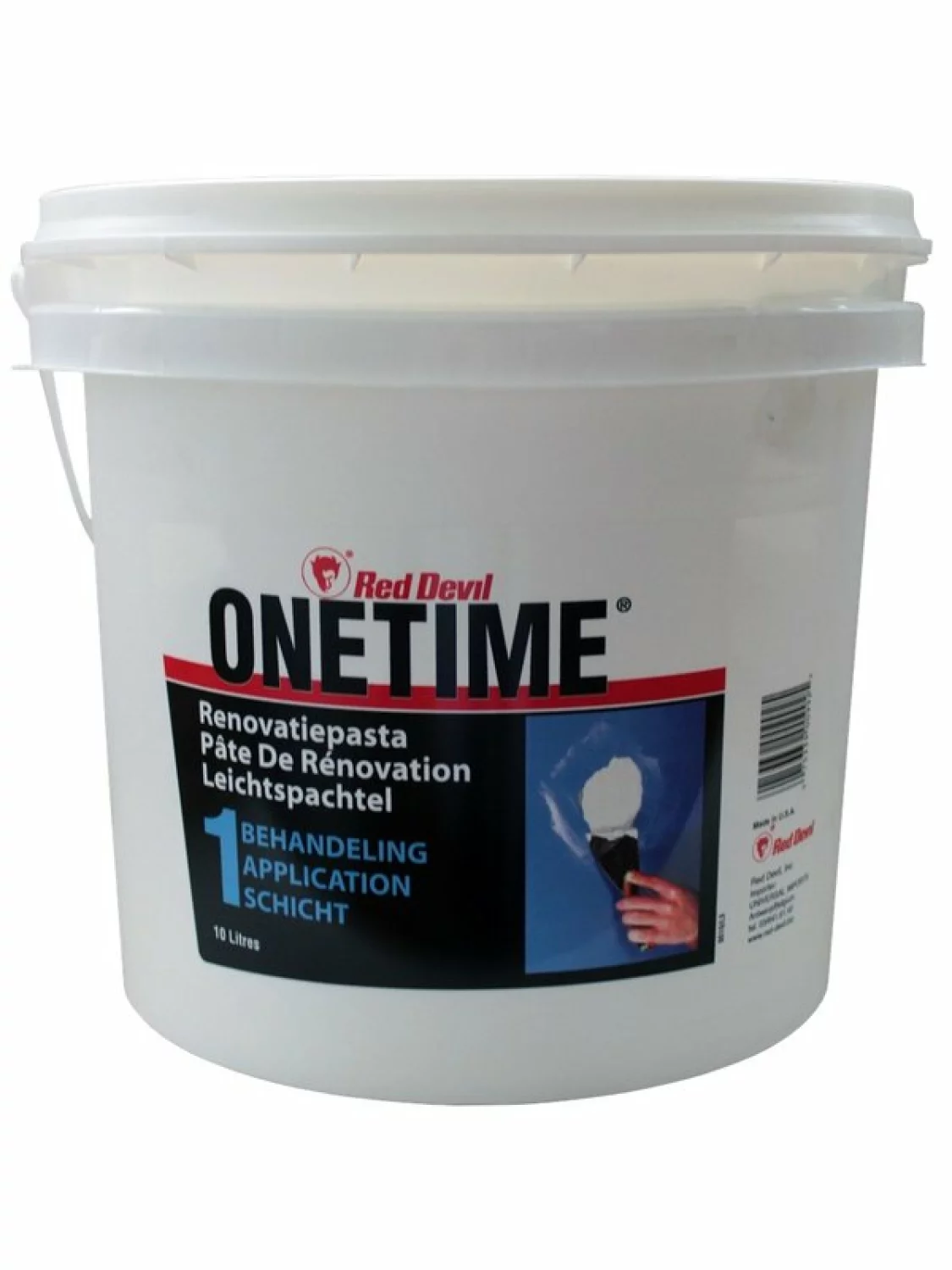 Red Devil ONETIME - Wit - 4L
