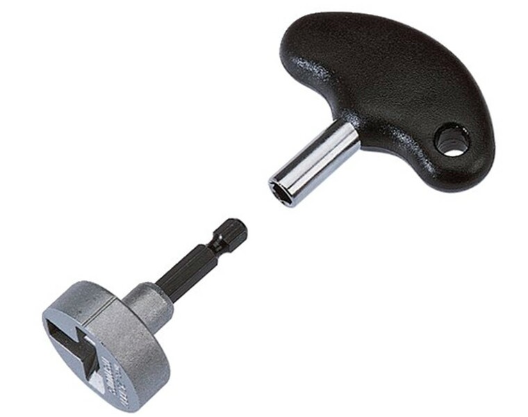 Wolfcraft 2419000 Haakschroevendraaier - 104mm Met Bitopname