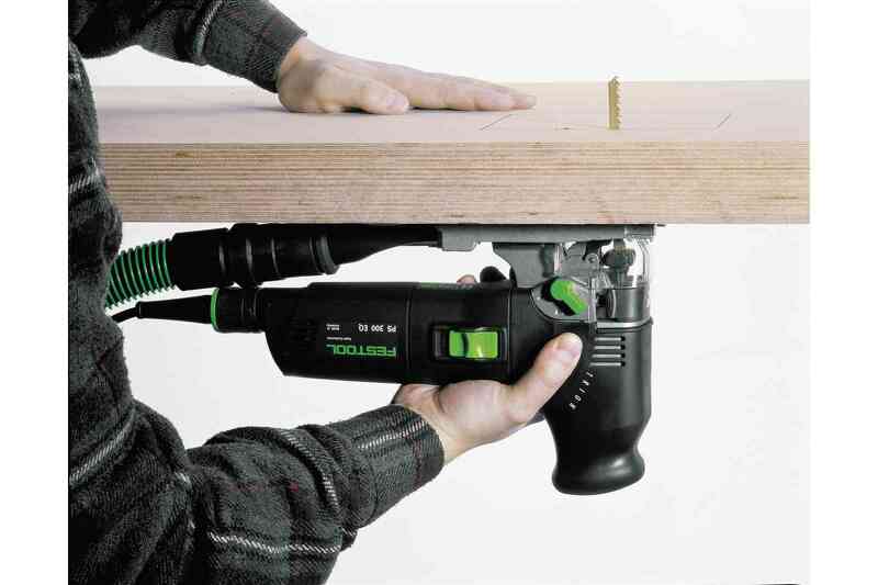 Festool TRION PS 300 EQ-Plus Decoupeerzaagmachine In Systainer - 720W - 120mm - Detailed view of the product