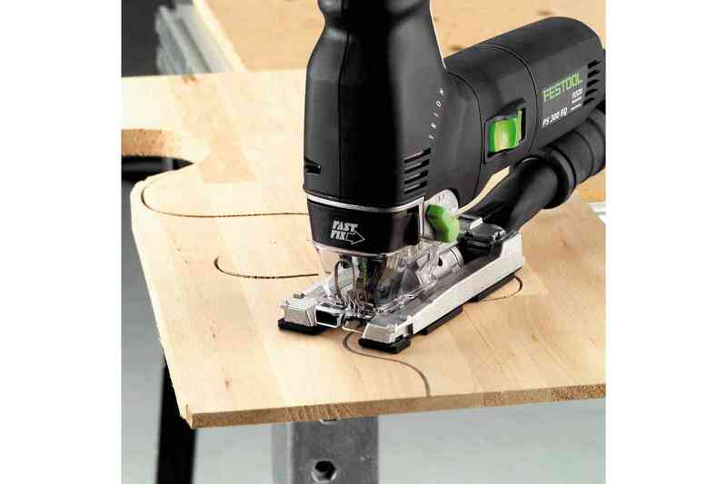 Festool TRION PS 300 EQ-Plus Decoupeerzaagmachine In Systainer - 720W - 120mm - Detailed view of the product