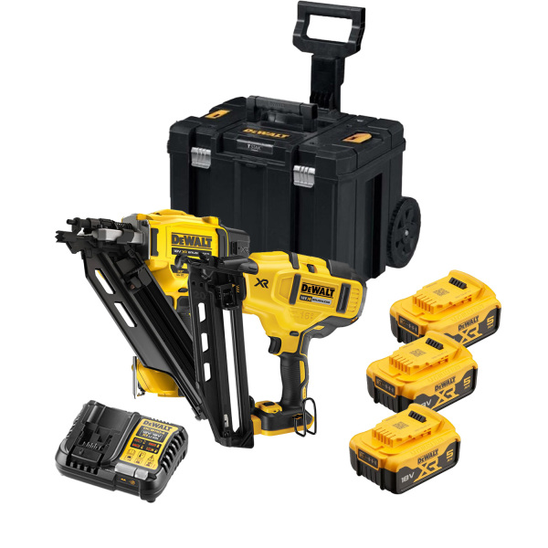 DeWALT DCK246P2T-QW 18V Li-ion Accu 2-delige Combiset (3x 5.0Ah Accu) In TSTAK afbeelding