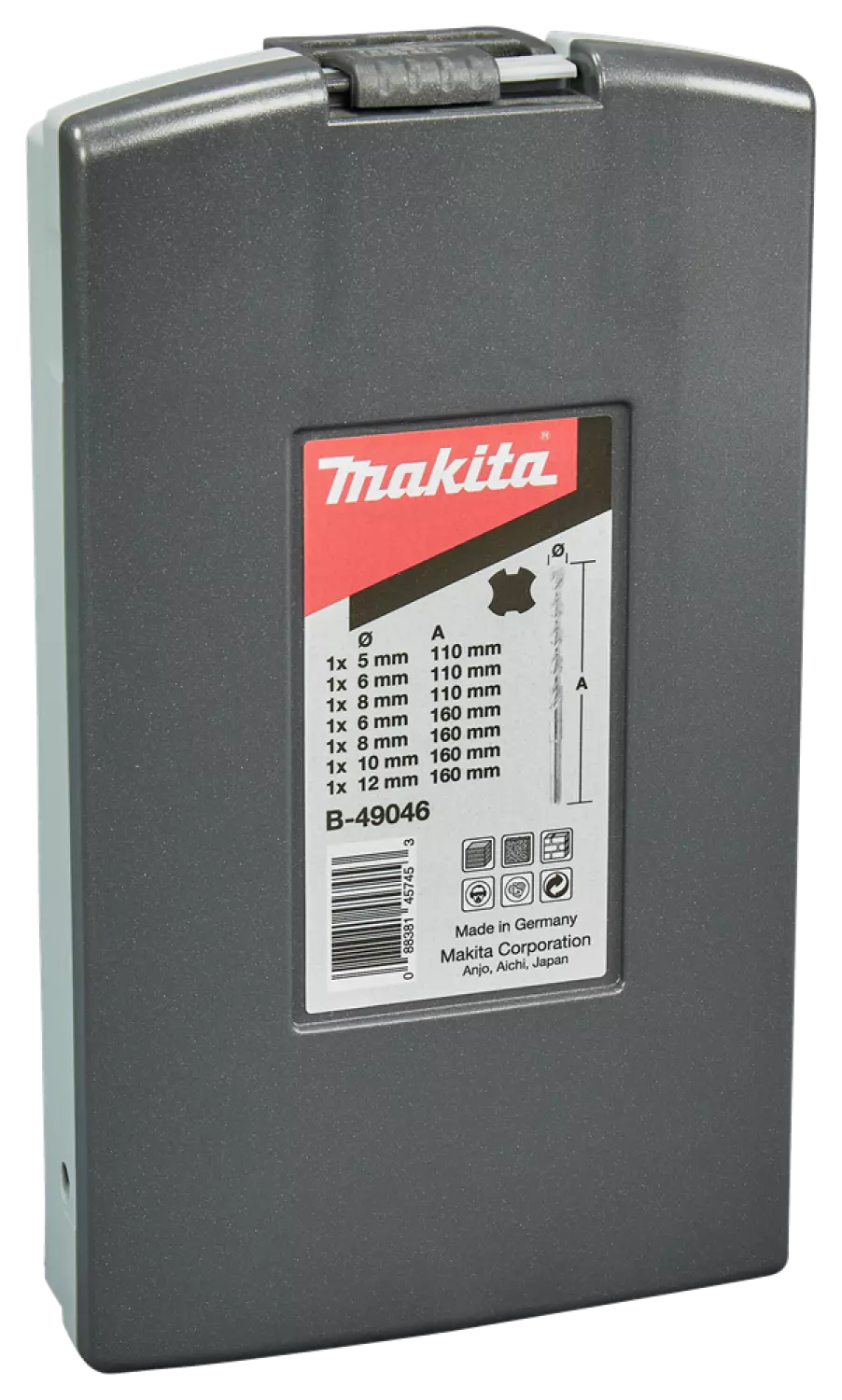 P2S: SDS-PLUS 7-delige set