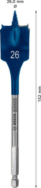 Bosch 2608900323 EXPERT Speedboor Self Cut Speed - Zeskantschacht - 26x152mm - Detailed view of the product