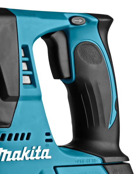 Makita DHR243Z 18V Li-Ion Accu SDS-plus Combihamer Incl. Snelspanboorkop Body - 2J - Koolborstelloos - Detailed view of the product