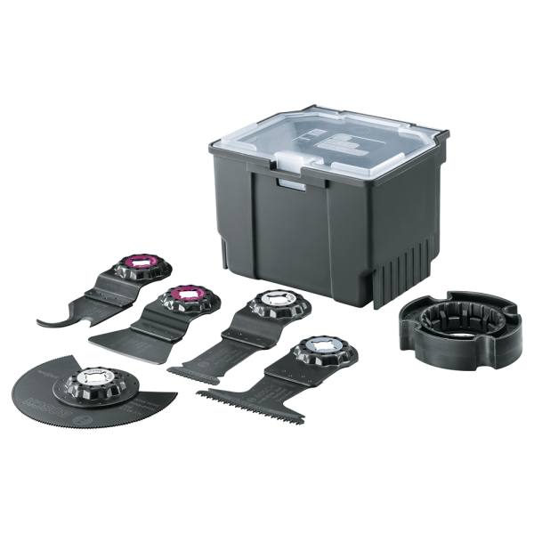 Bosch 2609256F49 Starlock 12-delige Multitool Accessoires - Detailed view of the product