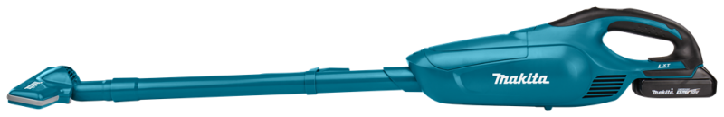Makita DCL182SY 18V Li-Ion Accu Stofzuiger Set (1.5Ah) - Blauw - Detailed view of the product