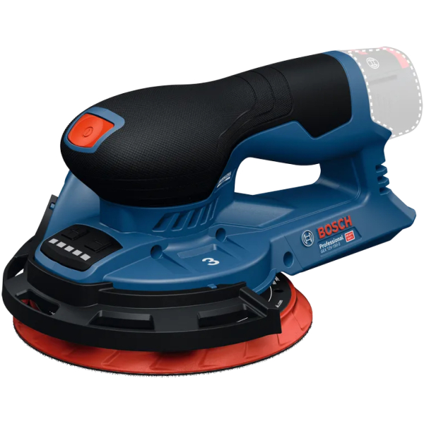 Bosch GEX 12V-150-3 12V Accu Excenterschuurmachine Body In L-boxx - 150mm - Detailed view of the product