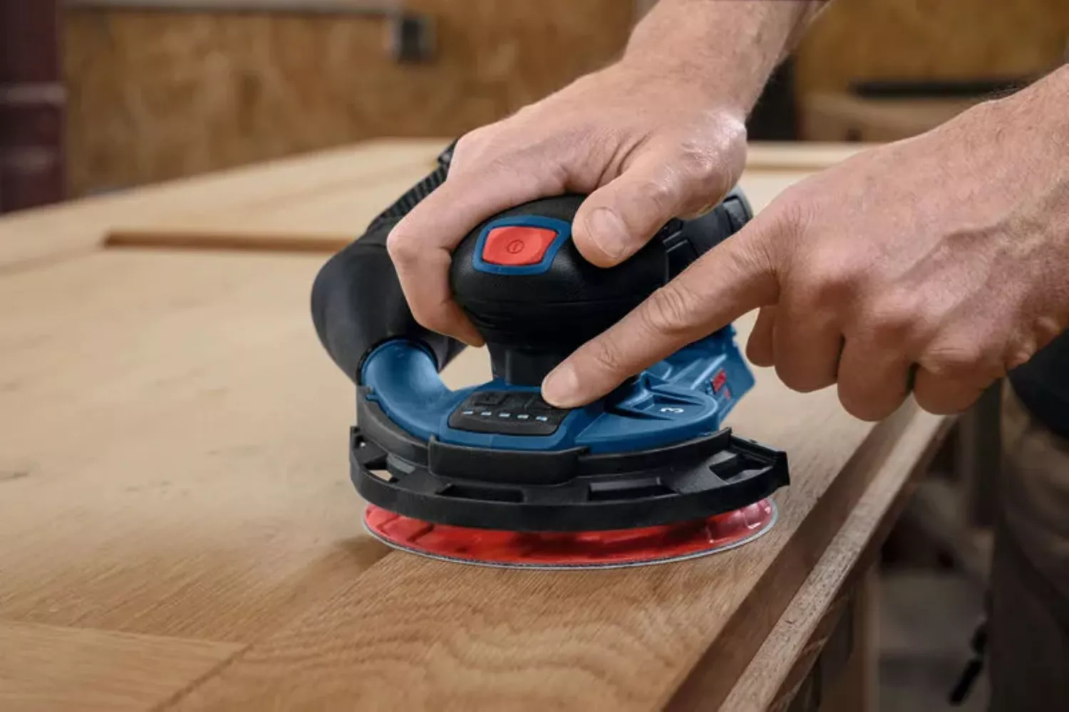 Bosch GEX 12V-150-3 12V Accu Excenterschuurmachine Body In L-boxx - 150mm thumbnail 4