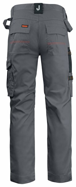Jobman 2321 Werkbroek Service - Maat 48 - Grijs/Zwart - Detailed view of the product