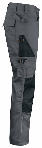 Jobman 2321 Werkbroek Service - Maat 48 - Grijs/Zwart - Detailed view of the product