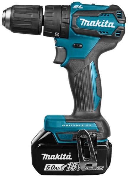 Makita DHP483RTJ 18V Li-Ion Accu Klopboor- /schroefmachine Set (2x 5.0Ah Accu) In Mbox - Koolborstelloos - Detailed view of the product
